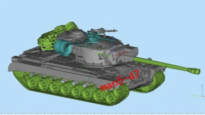 3D Printing 1/72 Tank Game T30 Tank Unpainted Model Kit - Image 1 of 3
