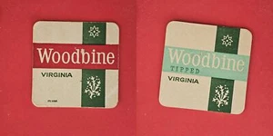 Woodbine Virginia Brewery Beer Lid Coaster Beermat - Picture 1 of 1