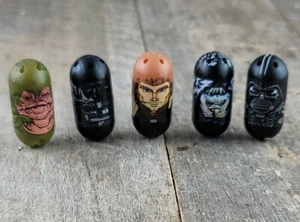Mighty Beanz SET of 5 Star Wars 2010 9 26 33 43 80 Jabba Pilot Emperor Darth  - Picture 1 of 6