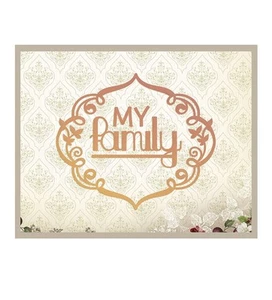 Couture Creations It's a Beautiful Life Family Crest Die CO724522 016 - Imagen 1 de 1