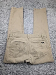 RSQ Jeans Men 31x32 Beige New York Slim Straight Medium Wash Low Rise Stretch - Picture 1 of 10