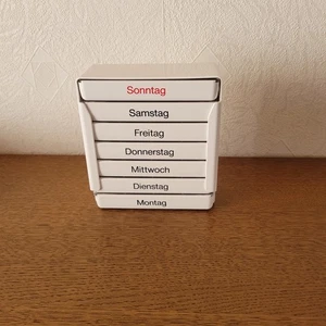medi 7 Medikamenten dosierer für 7 Tage 4 Fächer Pillenbox - Bild 1 von 7