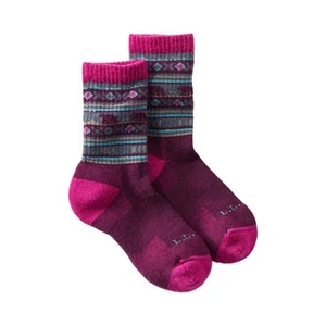 LLBean Katahdin Hiker Wool Socks Kids Size Large (3-6) Made In USA - Picture 1 of 3