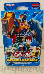 YU-GI-OH! TRADING CARD GAME KONAMI GEARGIA RAMPAGE STRUCTURE DECK - Picture 1 of 4