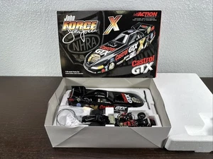 Action John Force Castrol GTX 10x Champion 2001 Mustang Funny Car 1/24 NHRA - Imagen 1 de 6