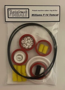 1987 Williams F-14 Tomcat Pinball Machine Rubber Ring Kit - Picture 1 of 3