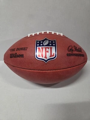 WILSON "EL DUQUE" OFICIAL NFL JUEGO CUERO FÚTBOL - Roger Goodell Foto 1 de 4