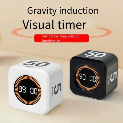 Compact Visual Timer with Customizable Settings for Effective Time Management - Image 1 of 4