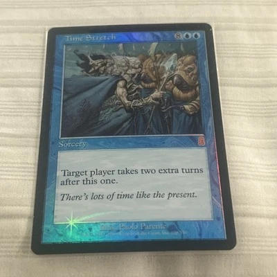 MTG FOIL Time Stretch Odyssey Magic the Gathering EDH - Image 1 of 4