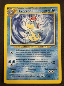 French Crocrodil (Croconaw) Neo Genesis 31/111 Pokémon Card - Picture 1 of 1