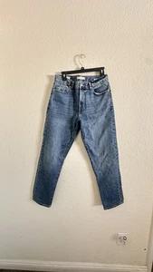 Pacsun Dad Jeans Damen Gr. 30 Dark Wash Denim Baumwolle - Bild 1 von 6