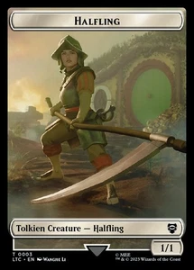 1x MTG - Halfling Token \\ Treasure #03/12 - Lord of the Rings - Picture 1 of 1