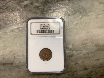 1859 Indian Head Penny MS 64 - Image 1 of 2