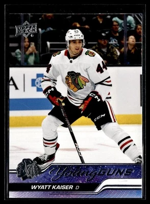 2023-24 Upper Deck Series 1 Young Guns #229 Wyatt Kaiser Rookie RC - Image 1 of 2