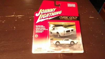 Pontiac Firebird 1973 Johnny Lightning Classic Gold blanco #C1 2002 Foto 1 de 4