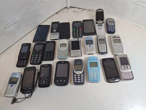 Job Lot – 23 Mobile Phones inc. iPhone, Nokia, Samsung, NEC, Arfone etc – Spares - Picture 1 of 16