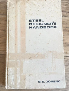 Vintage 1970 Steel Designers' Handbook by Branko E. Gorenc, A. Syam, Ron Tinyo - Bild 1 von 19