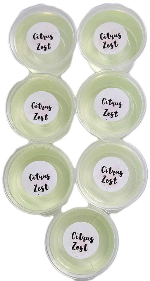 7x Citrus Zest - Gel Wax Melts - HIGHLY SCENTED - Jelly Wax Melts - Image 1 of 1