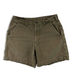 Patagonia VTG Stand Up Mens 30 Khaki Organic Cotton 7” Shorts - Picture 1 of 8