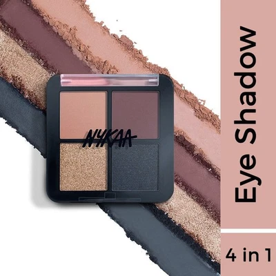 Nykaa Cosmetics Eyes On Me 4 in 1 Quad 01 Eyeshadow Palette Night Out (5gm) - Image 1 of 4