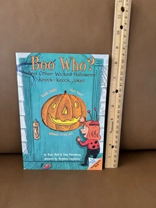 Vintage~ 2000 Boo Who? & Other Wicked Halloween Knock-Knock Jokes~Lift Flaps - Picture 1 of 10