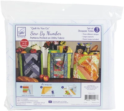 June Tailor Quilt As You Go Utility Shopper's Totes 3/Pkg - Image 1 of 4
