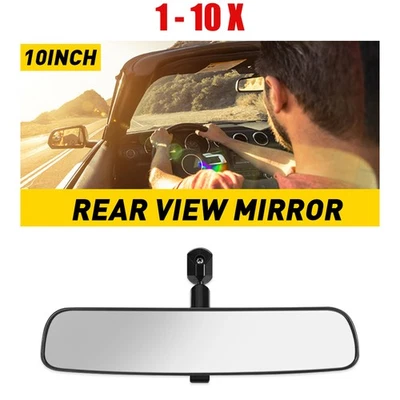 1-10X Espejo retrovisor interior camión ángulo accesorios coche 10 pulgadas ancho Foto 1 de 4