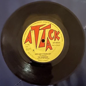 7" the MIGHTY DIAMONDS Just Can't Figure Out ATT8113 Attack UK reggae - Picture 1 of 3