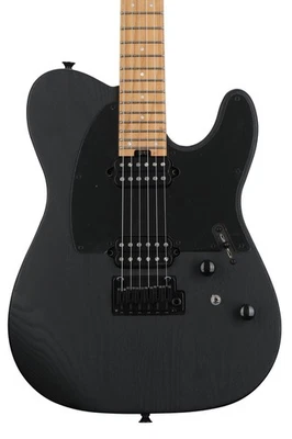 Charvel Pro-Mod So-Cal Style 2 24 2PT HH - Negro Ceniza Foto 1 de 4