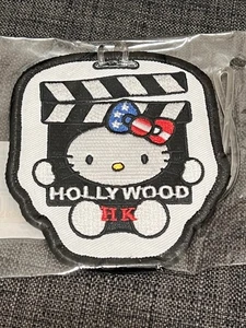 2010 Hello Kitty CA HOLLYWOOD CLAPPERBOARD HK/LUGGAGE TAG Sanrio - Picture 1 of 2