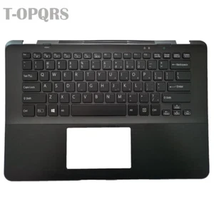 New For Sony Vaio SVF14A SVF14A1C5E Palmrest & US Keyboard A1958531A Backlit - Picture 1 of 4