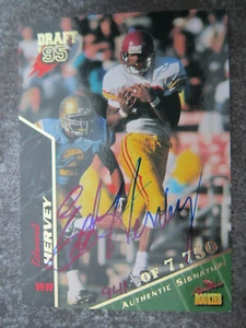Edward Hervey #35 Signature Rookies American Football Trading Card (L1T) - Picture 1 of 2