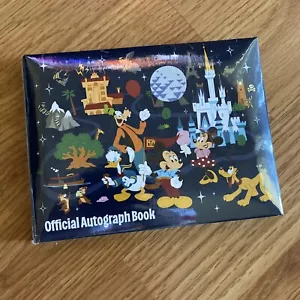 Disney World Autograph Book Parks Icons Mickey & Friends Official - NEW - Picture 1 of 4