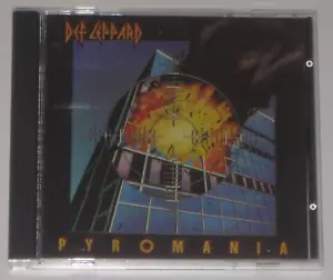 DEF LEPPARD "PYROMANIA" CD 1984 RARE VERTIGO BLUE SWIRL BY POLYGRAM SMOOTH EDGE - Picture 1 of 3