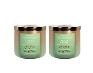 NEU 2er-Pack Anna's Garden 3-Dochtkerze 14,5 Unzen Bad & Body Works Limited Edition - Bild 1 von 3
