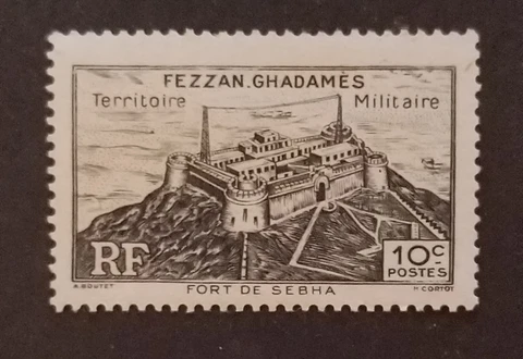 Libya Fezzan-Ghadames #1N3  MINT Stamp MNH OG Unused z8836 Cover