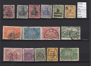 BRIEFMARKEN LOT DEUTSCHLAND REICH GEBRAUCHT (L23590) - Bild 1 von 1