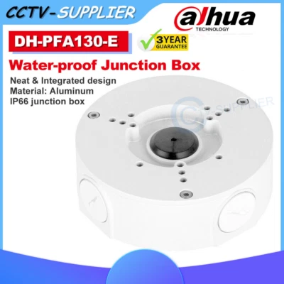 DUHUA DAHUA Waterproof Junction Box DH-PFA130-E for Dome Bullet Camera Mounting Base