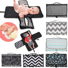 Baby Folding Diaper Travel Portable Changing Pad Waterproof Mat Bags Storage'