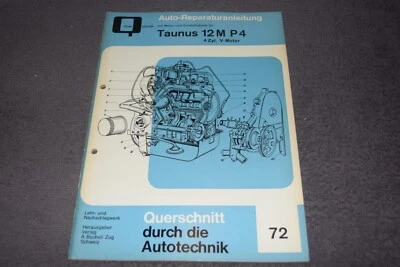 Reparaturanleitung Reparaturhandbuch Ford Taunus P4 12 M erstklassig - Bild 1 von 4