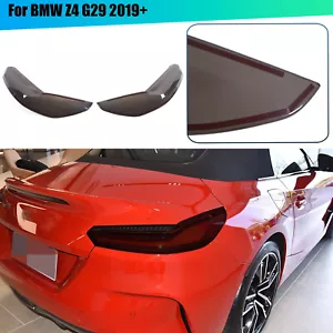 Getöntes schwarzes Hecklichtschutz Verkleidung für BMW Z4 G29 2019+ - Bild 1 von 12