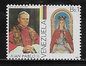 Venezuela 1331 Papa Juan Pablo II Como Nuevo NH - Imagen 1 de 1