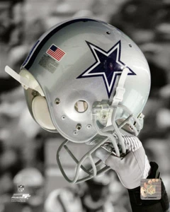  Helmet Dallas Cowboys Photo Picture Print #1068 - Picture 1 of 4