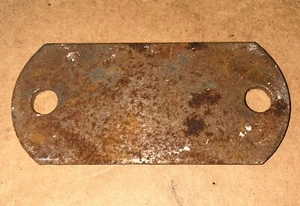 NOS 106796A Retainer Plate Drawbar Pivot Pin Oliver White Tractor 1555 1655 2-70 - Picture 1 of 3