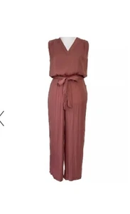 Vince Camuto Jumpsuit Pink Rose Sahara Sun Größe M  - Bild 1 von 8