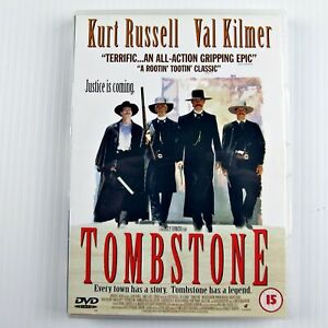 TOMBSTONE DVD (Kurt RUSSELL Val KILMER Sam ELLIOTT) Wyatt EARP Western Region 2
