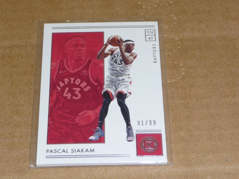 2018/19 Panini Encased PASCAL SIAKAM RAPTORS /99 T962 - Image 1 of 1