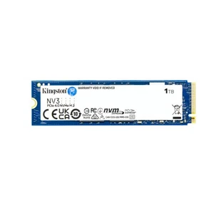 Kingston NV3 1TB M.2 2280 NVMe SSD | PCIe 4.0 Gen 4x4 | Up to 6000 MB/s | SNV... - Afbeelding 1 van 6