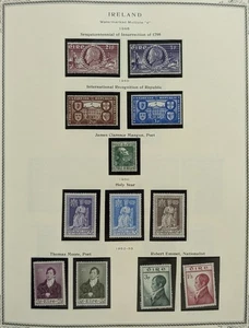 Irland Briefmarkensammlung 1929-1989 fast komplett meist postfrisch Scott Album geladen - Bild 1 von 12
