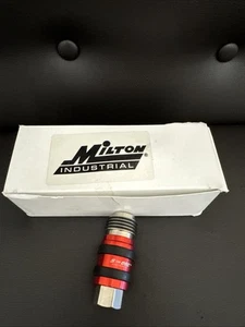 Milton 1750 Safety Exhaust Coupler, 1/4" body, 1/4" FNPT - 5 Pack Female - Picture 1 of 2